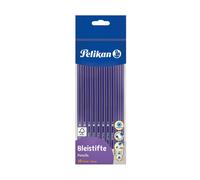 Pelikan HB Pencils Made in Germany, Hardness HB with Rubber tip, Pack of 10 10 c