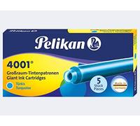 Pelikan Inchiostro Cartuccia 4001 GTP 5 turchese 5 cartucce