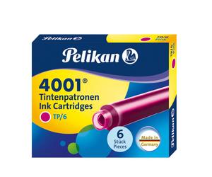 Pelikan Ink Cartridges 4001 TP 6, Pink 4012700321077