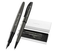 Pelikan Jazz Noble Elegance K/P36 - Penna a sfera e penna stilografica con incisione regalo, penne uniche con nome, regali personalizzati (stone)