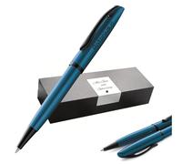 Pelikan Jazz Noble Elegance K36 Penna a sfera con incisione regalo - Penne uniche con nome - Regali personalizzati - Penna a sfera personalizzata (acquamarina)