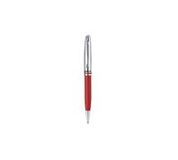 Penna da regalo Pelikan Jazz - 367011 Penna da regalo elegante con punta media e inchiostro color nero dal fusto di color rosso con meccanismo a rotazione in confezione da 1 Pz.