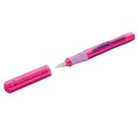 Pelikan Junior 824866 - Penna stilografica per mancini, pennino L, colore: Rosa