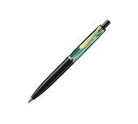 Pelikan K200 Penna a sfera Classic 200, Verde Marmorizzato, Dettagli Dorati