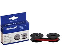 Pelikan - Nastro a inchiostro, gruppo 8 D in nylon per Olivetti 8D, 13 mm x 10 m, colore nero/rosso