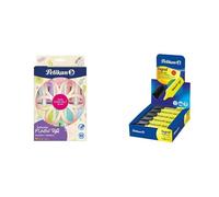 Pelikan, Pack con una Confezione da 10 Evidenziatori Signal Pastel, Colori Assor