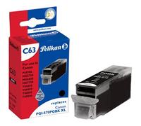 Pelikan Patrone Canon C63 PGI570PGBK XL schwarz ko NUOVO