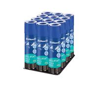 Pelikan Pelifix, Colla Stick Maxi 40 g, Confezione da 12 Pezzi, Colla Trasparente, Senza Solventi, Lavabile, Sicura per i Bambini, per la Scuola, Lavoretti, Carta Cartoncino e Fotografie
