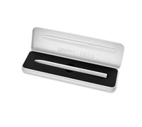 Pelikan Penna a Sfera INEO per Scuola e Ufficio, Design Minimalista, in Alluminio, Ricaricabile, in Astuccio Regalo di Metallo Sagomato, Sostenibile, Fusto Silver Matt