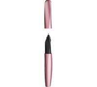 Pelikan Twist Girly Rose, Penna Roller Sferografica Ergonomica, per Destrimani e Mancini, per Scuola e Ufficio, Punta M Indeformabile, 2 Cartucce KM Blu Incluse, Ricaricabile