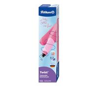 Pelikan Penna roller Twist, universale, per destrimani e mancini, colore: rosa bacca