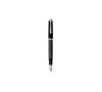PELIKAN Penna stilografica M405 Stresemann Medium con astuccio nero