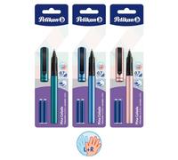 Pelikan Pina Colada Roller Metal, 3 Cartucce Corte TP, Colore Assortito