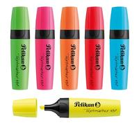 Pelikan Premium Texmarker 490 - Evidenziatore, Confezione da 6 Pezzi, Misto
