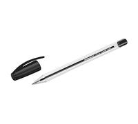 Penna a sfera Pelikan Stick super morbida, tratto 1 mm - Inchiostro super fluido - Impugnatura triangolare - Colore nero