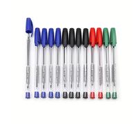 Pelikan - Stick Super Soft - Penna a Sfera - 12 Pezzi - Per la Scuola e Ufficio - Inchiostro Scorrevole - Made in Germany