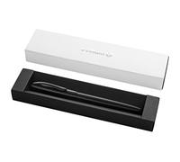Pelikan, Stilografica Jazz Noble Elegance In Metallo Carbon, Inchiostro Blu, Con Clip Elastica, In Elegante Astuccio Regalo