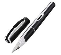 Pelikan Style P57M 903054 - Penna stilografica, pennino medio, colore: Bianco/Nero