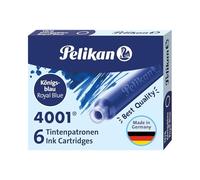 Cartucce inchiostro 4001 TP6 - lunghezza 39mm - blu - Pelikan - conf. 6 pezzi