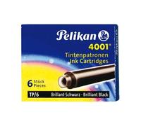 Pelikan Tp/6 ricaricatore di Penna Nero 6 pezzi 301218