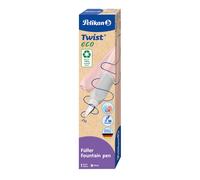Pelikan Twist® eco Fountain Pen for Right and Left-Handed Users, Pink, Nib M, Pa
