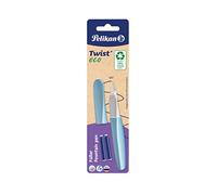 Pelikan Twist® Eco - Penna stilografica per mancini e destrimani, colori assortiti (non è possibile scegliere il colore), pennino M, 1 pezzo