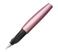 Pelikan Twist Girly Rose, Penna Stilografica Ergonomica, per Destrimani e Mancini, per Scuola e Ufficio, Pennino M in Acciaio Inossidabile, Cartuccia Blu Lunga Inclusa. Ricaricabile