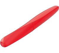 Pelikan Twist Neon Coral, Penna Stilografica Ergonomica, per Destrimani e Mancini, per Scuola e Ufficio, Pennino M in Acciaio Inossidabile, Cartuccia Blu Lunga Inclusa. Ricaricabile