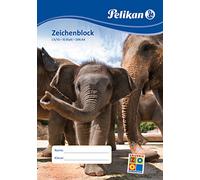 Pelikan Zeichenblock C4/10 A4, 10 fogli