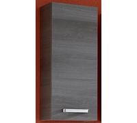 Pelipal Armadio da bagno Quickset 352 in grafite orizzontale, larghezza 30 cm, con 1 anta e 2 ripiani