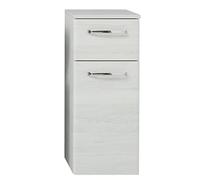 Pelipal Quickset 936 Mobiletto, Legno ingegnerizzato, Rovere Bianco Croce NB, 72x30x33 cm