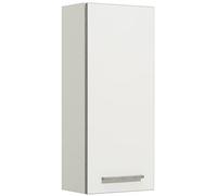 Pelipal Quickset 953 - Armadietto pensile in legno bianco lucido/bordo in cemento, 70 x 30 x 20 cm (altezza x larghezza x profondità)