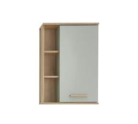 Pelipal Quickset 963 - Armadietto sospeso, in legno di quercia NB/Riviera, 74,5 x 50,5 x 20,5 cm