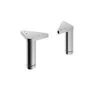 Pelipal - Set di 2 Piedini cromati