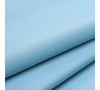 Pelle Adesiva Patch - 60 x 137cm, Riparazione Pelle, Ecopelle Autoadesiva per Divani, Auto, Borse, Giacche Azzurre