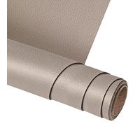 Pelle Adesiva per Riparazioni 150 x 40 cm, Ecopelle Adesiva per Divani, Patch Riparazione in PU Pelle, per Borse Giacche Sedili Auto Riparazione e Ristrutturazione, Marrone taupe