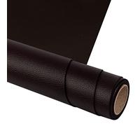Pelle Adesiva per Riparazioni 300 x 40 cm, Ecopelle Adesiva per Divani, Patch Riparazione in PU Pelle, per Borse Giacche Sedili Auto Riparazione e Ristrutturazione, Marrone Scuro