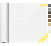 Pelle Adesiva per Riparazioni Autoadesivo Bianco, 40 x 160 cm Patch di Riparazione in Pelle, Toppe per Riparazione in Pelle per Divani, Sedili Auto, Mobili, Borse, Giacche.