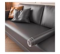 Pelle Adesiva Toppa Autoadesiva Per La Riparazione Di Sedili In Pelle Per Divani, Auto, Tappezzeria Di Mobili, Nastro In Pelle Grigio Scuro, Forte Adesione(19.7x118.1in)