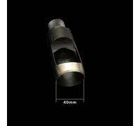 Pelle Attrezzo Punzone 1mm - 40mm Rigido Metallo Tondo Cutter Fai da Te Lavoro