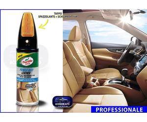 Pelle auto pulizia interni sedili sedile smacchiatore detergente pelli kit spray