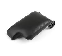 Pelle Bracciolo Consolle Centrale Coperchio Per BMW E46 3 Serie 98-06 Nero Sq UK