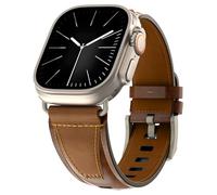 Pelle Cinturino per Apple Watch Ultra 2 49mm, Bracciale di Ricambio Classico in Pelle Patchwork Cinturino per iWatch Series 10 9 8 7 6 5 4 3 2 1 Ultra SE, Cinturino per iWatch 49mm 45mm 44mm 42mm
