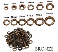 Pelle Creazioni Riparazioni Occhielli Con Rondella Tenuta 4mm 5mm 6mm 8mm 10mm