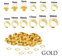 Pelle Creazioni Riparazioni Occhielli Con Rondella Tenuta 4mm 5mm 6mm 8mm 10mm