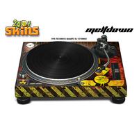 Pelle Decalcomania Avvolgere per Technics Quarzo Sl Giradischi Audio Pro Mltdwn