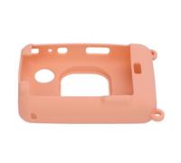 Pelle del Corpo della Fotocamera Istantanea, Custodia per la Fotocamera Istantanea Antiposta per le Impronte Digitali in Silicone per Sparare (Rosato)