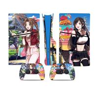 Pelle Della Console Per PS5 Slim Skin Disc Edition Console E Controller Vinyl Cover Skins Wraps Resistente Ai Graffi Compatibile No Shrinkage Forte Adesione 47413 Pelli Avvolge Regalo
