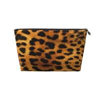 Pelle di leopardo animale, Borsa da toilette Borsa per trucco Borsa per cosmetici Borsa da toilette da viaggio portatile