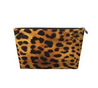 Pelle di leopardo animale, Borsa da toilette Borsa per trucco Borsa per cosmetici Borsa da toilette da viaggio portatile